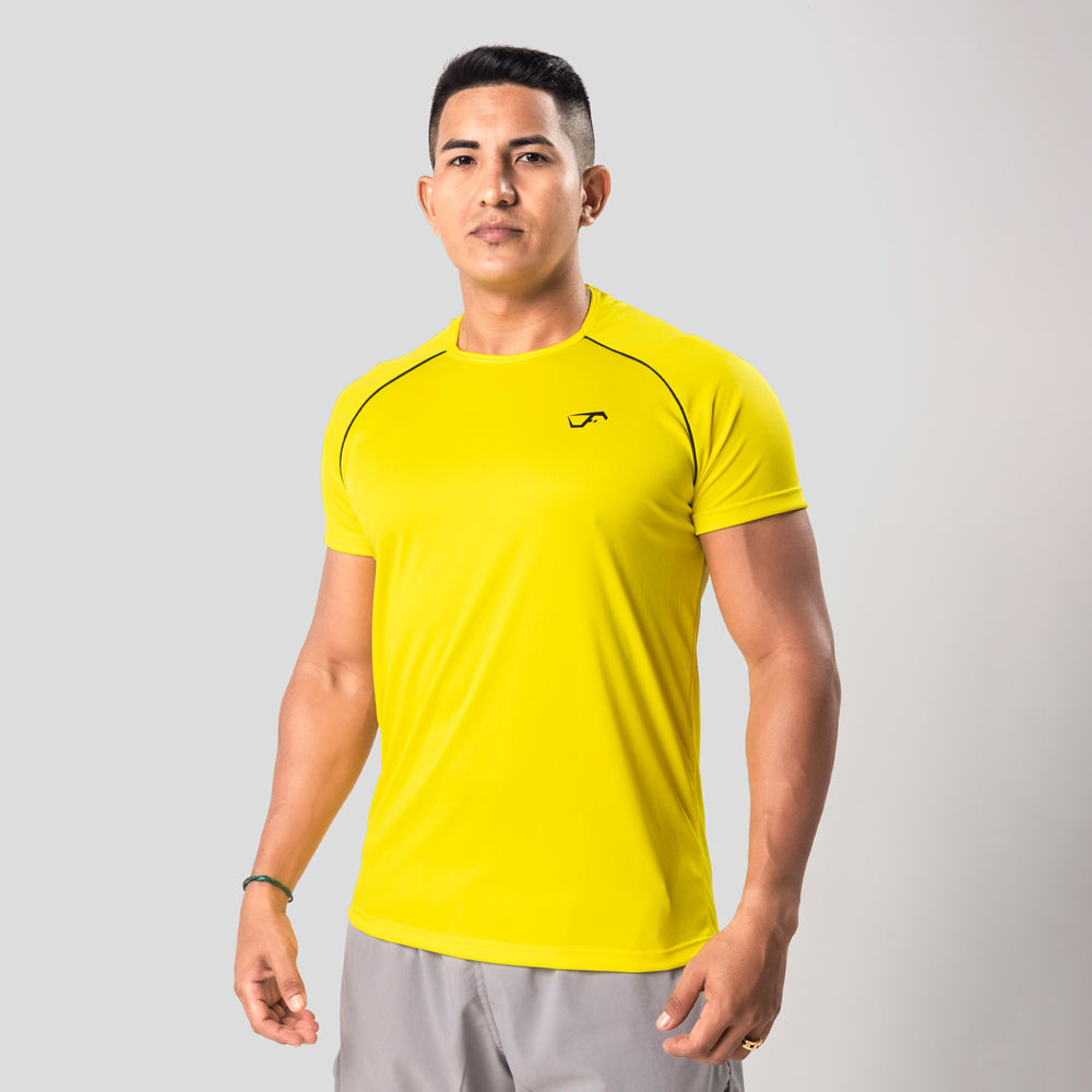3193. Camiseta Dry Fit Workout® Amarela