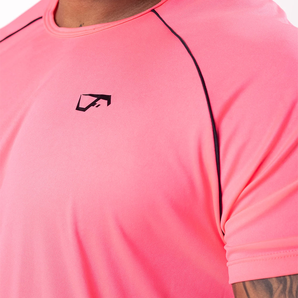 3193. Camiseta Dry Fit Workout® Rosa Neon