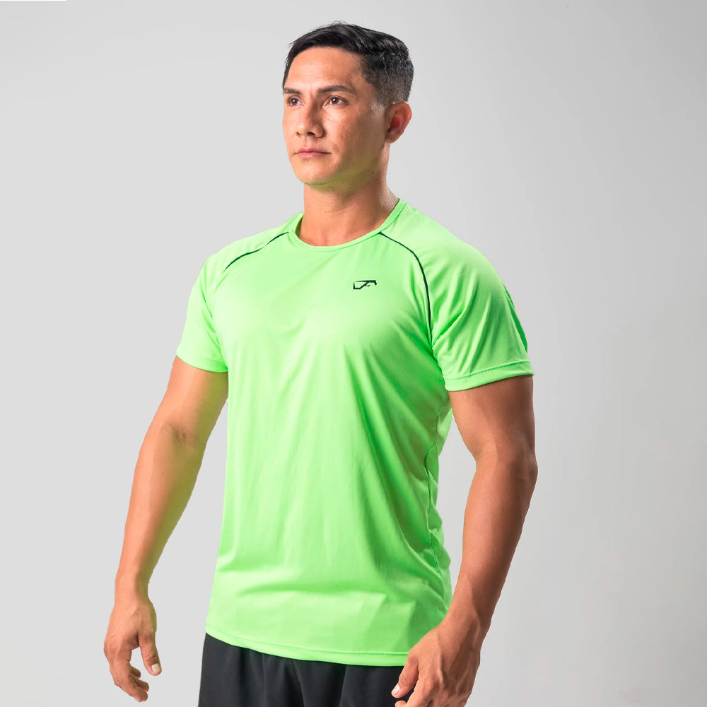 Camiseta Dry Fit Workout® Verde Neon