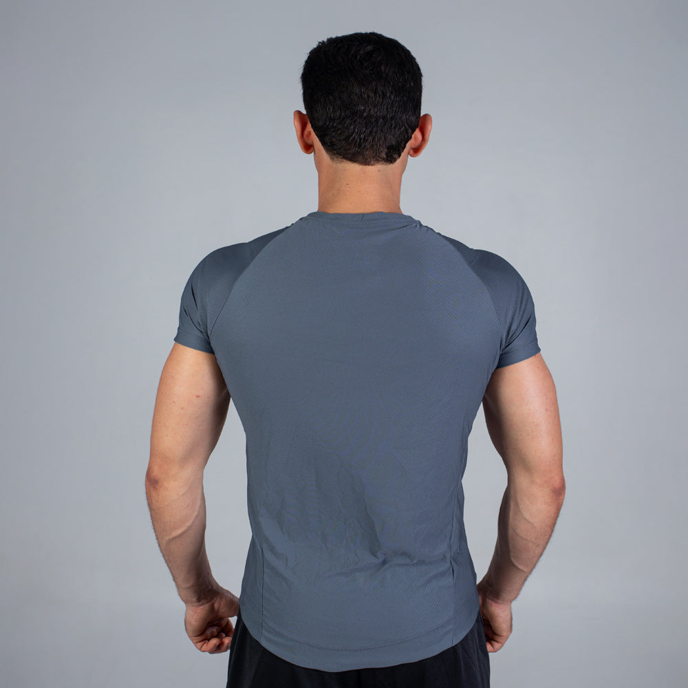 Camiseta Dry Fit Ascend Cinza Graphite