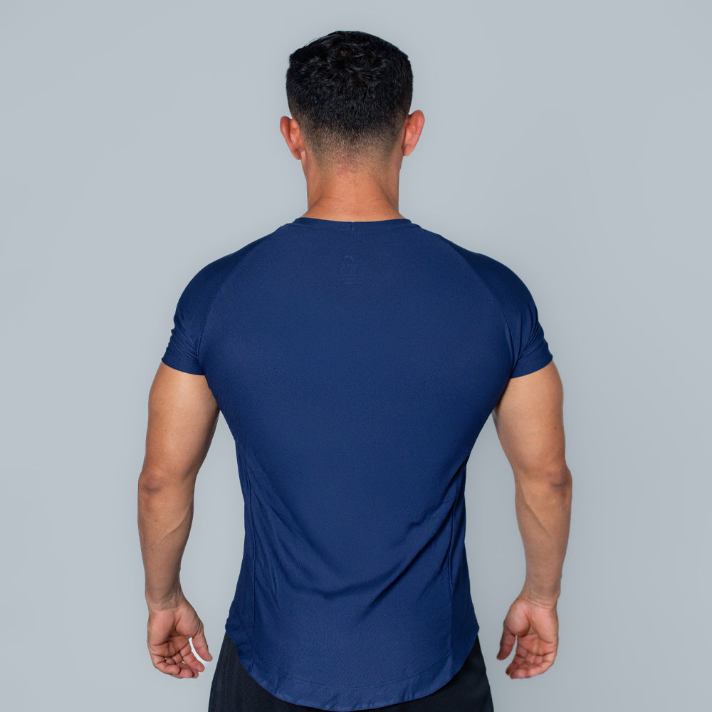 Camiseta Dry Fit Axis Azul Space
