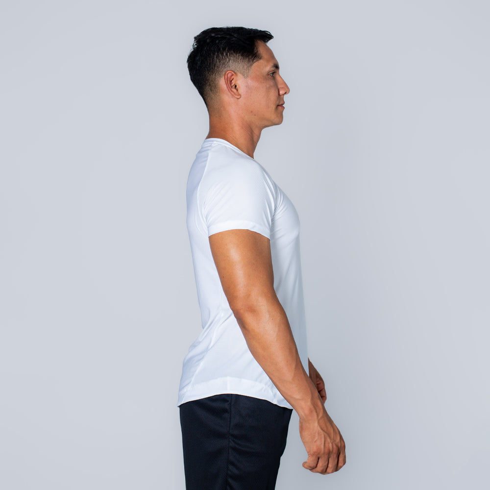 Camiseta Dry Fit Axis Branca
