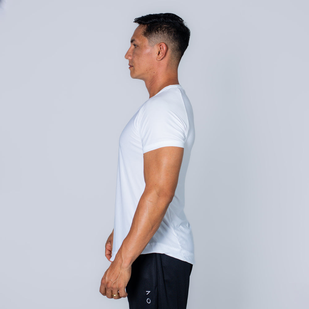 Camiseta Dry Fit Axis Branca