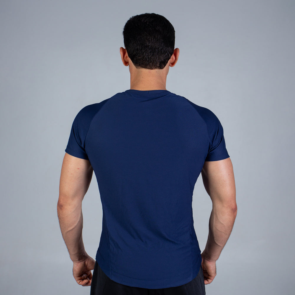 Camiseta Dry Fit Ascend Azul Space