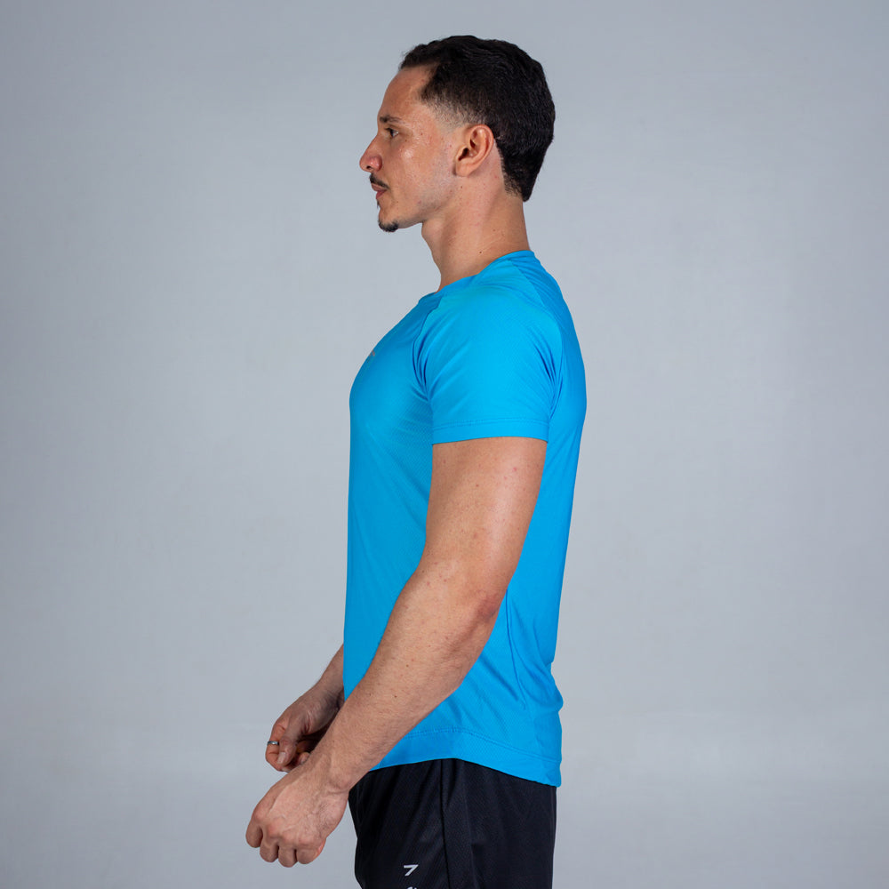 Camiseta Dry Fit Rux Azul Sea