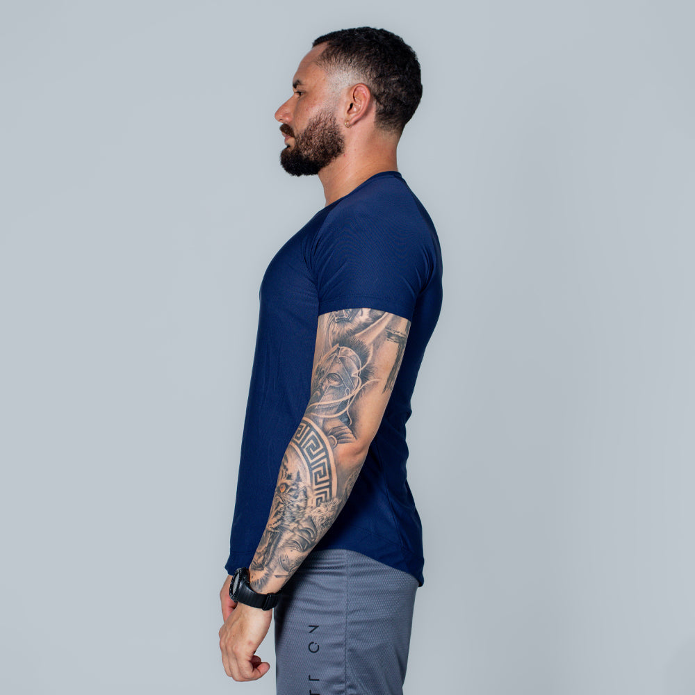 Camiseta Dry Fit Rux Azul Space