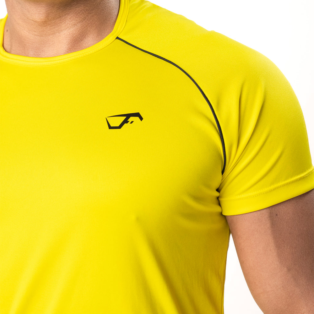 3193. Camiseta Dry Fit Workout® Amarela