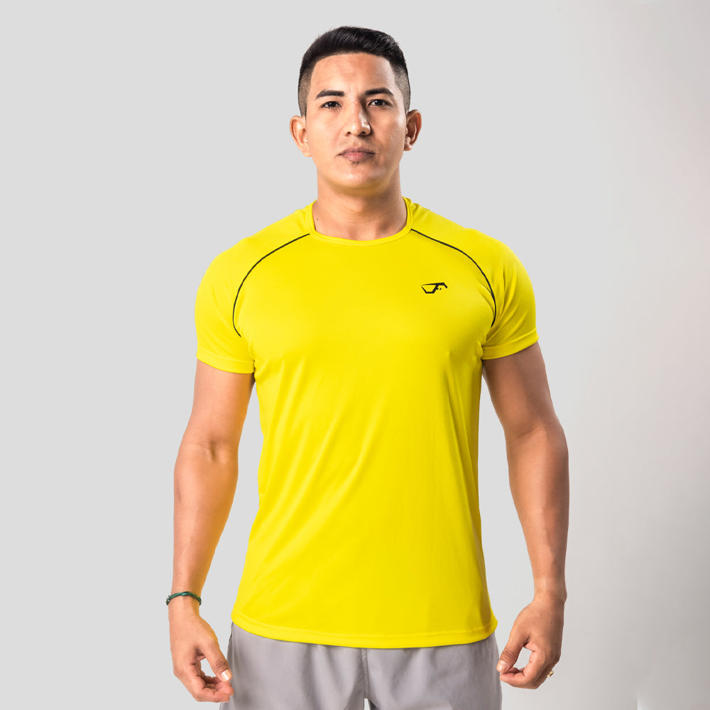 3193. Camiseta Dry Fit Workout® Amarela