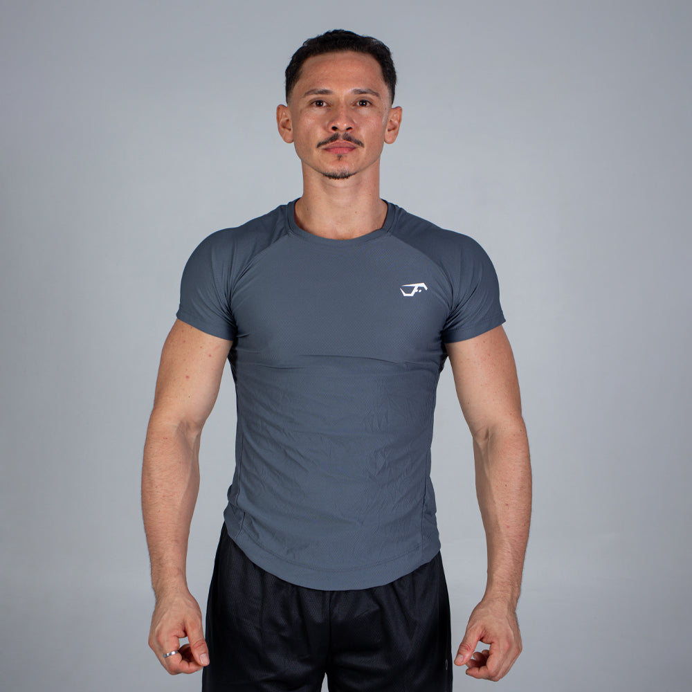 Camiseta Dry Fit Ascend Cinza Graphite