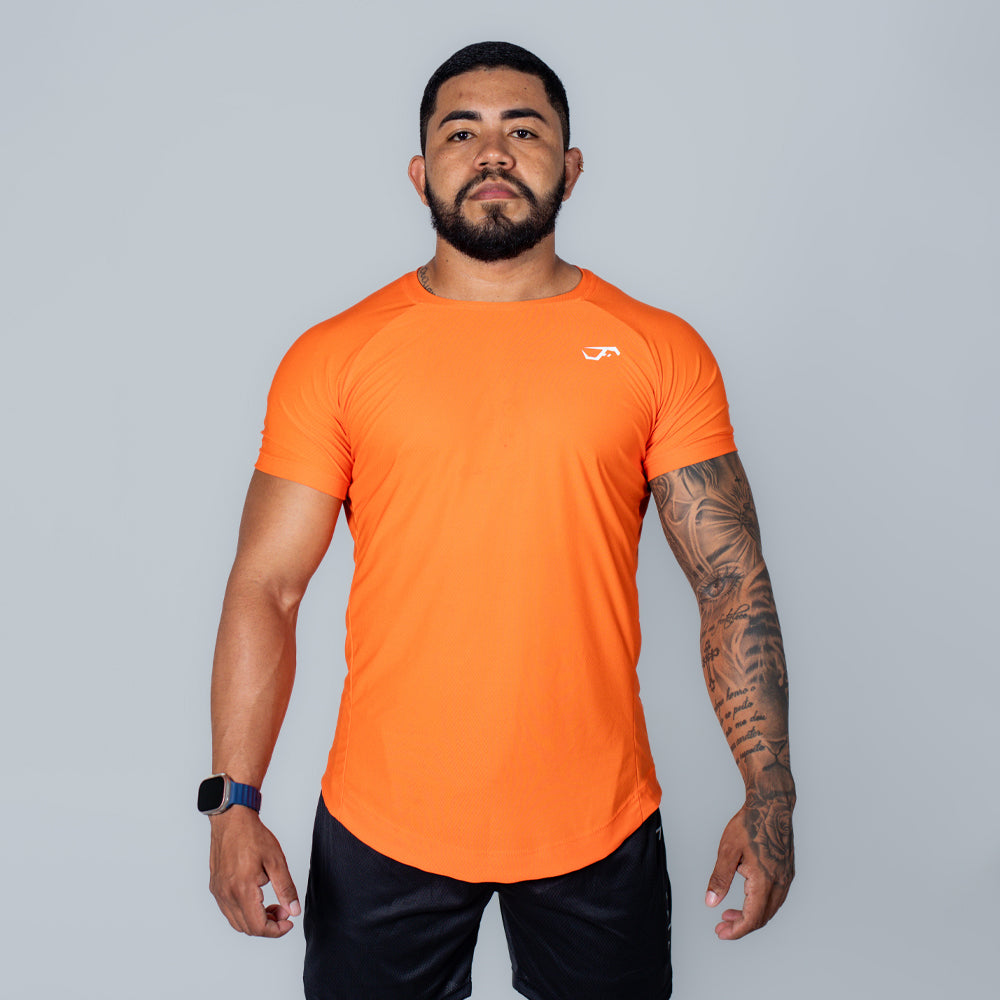 Camiseta Dry Fit Ascend Laranja