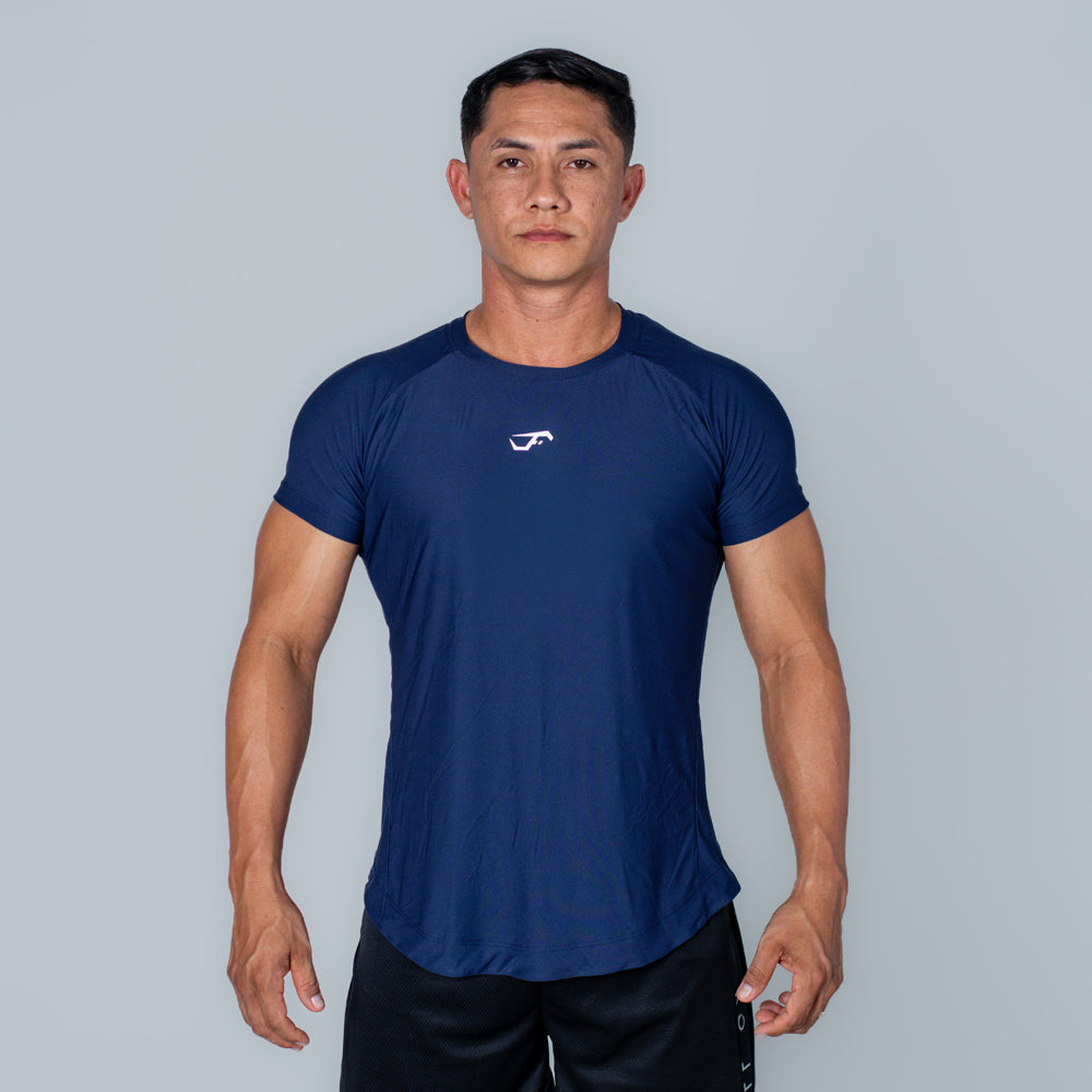 Camiseta Dry Fit Axis Azul Space