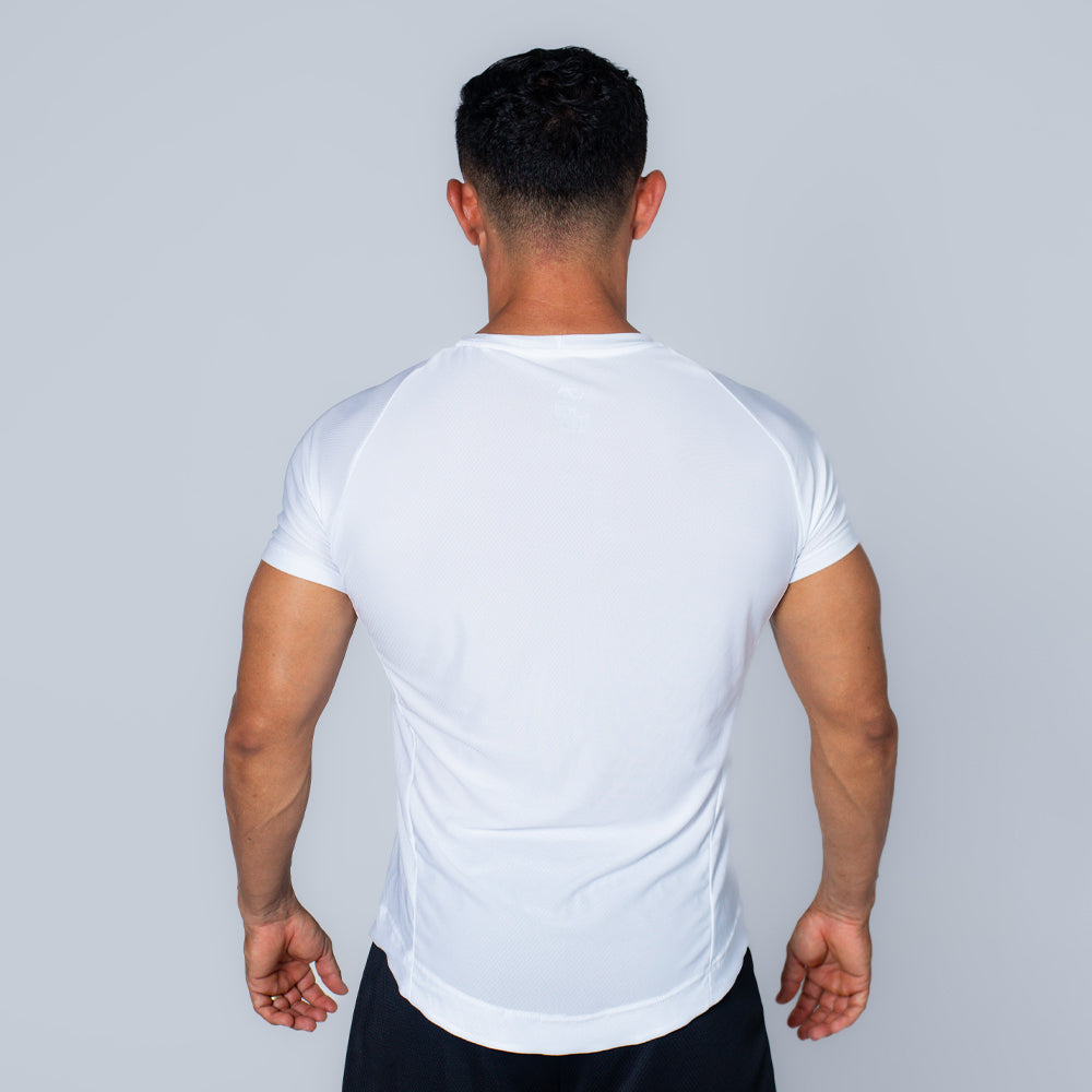 Camiseta Dry Fit Axis Branca