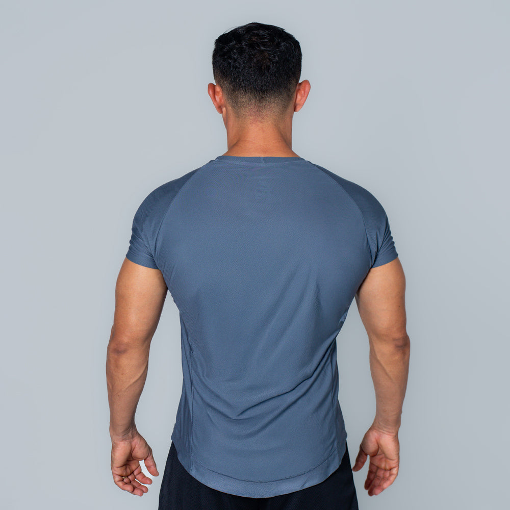 Camiseta Dry Fit Axis Cinza Graphite