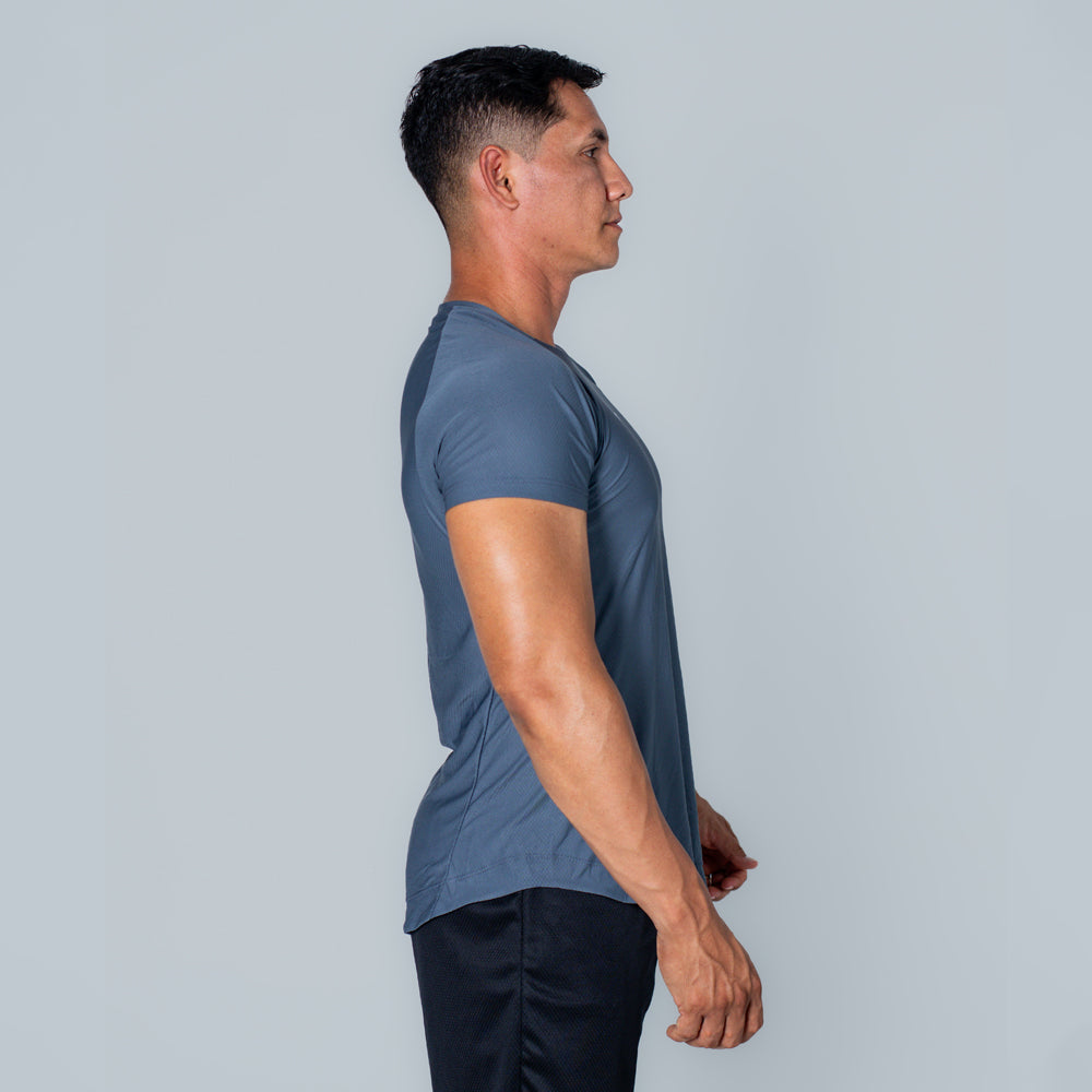 Camiseta Dry Fit Axis Cinza Graphite