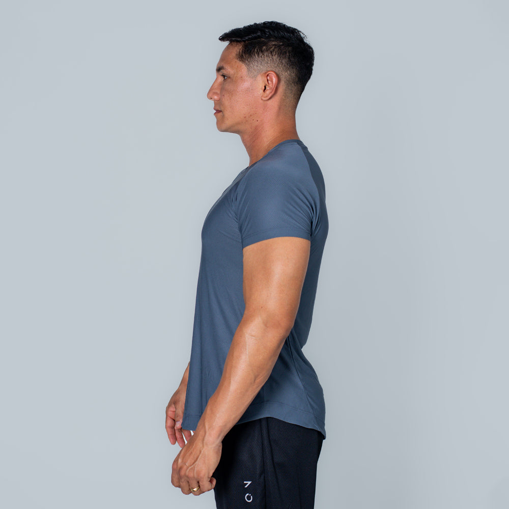 Camiseta Dry Fit Axis Cinza Graphite