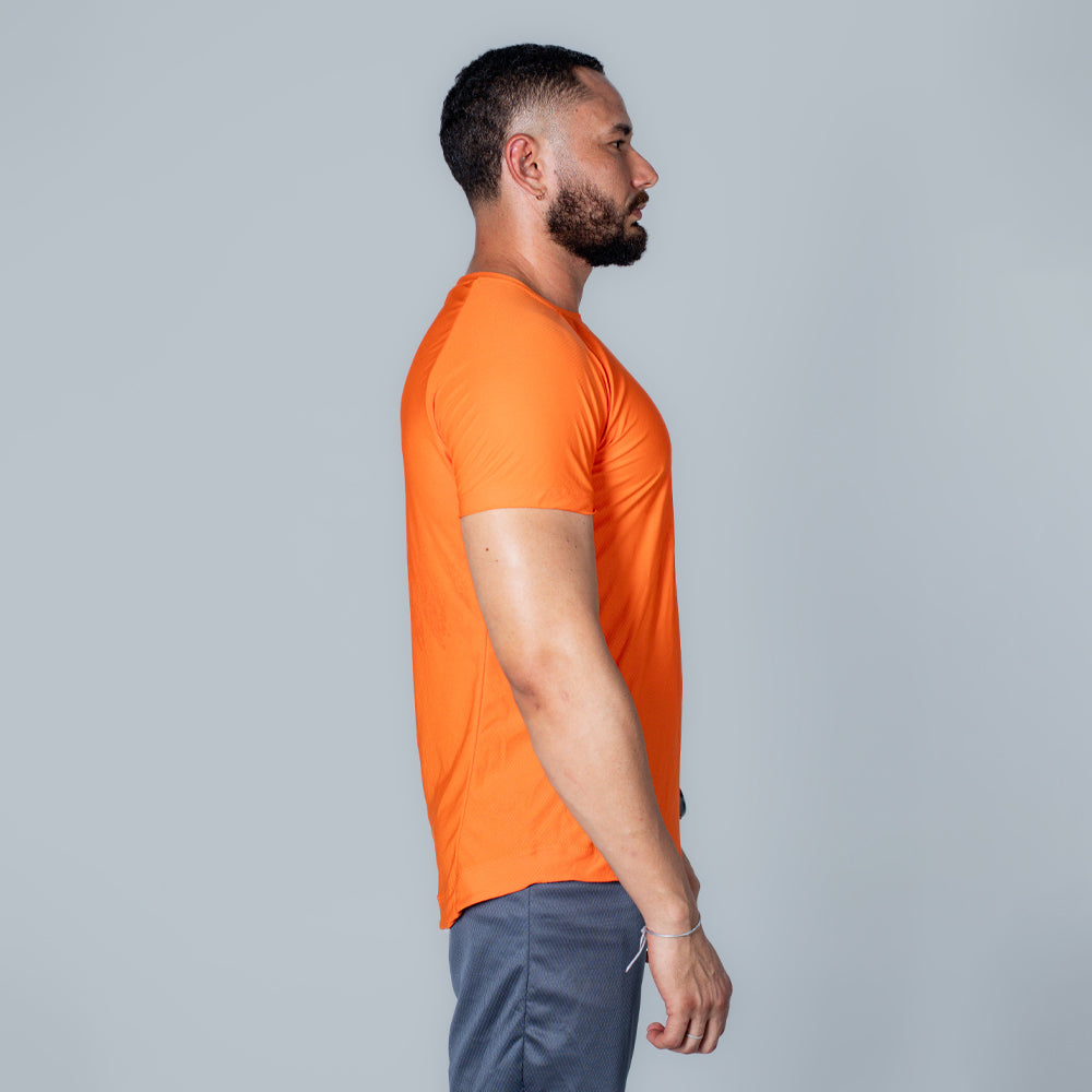 Camiseta Dry Fit Axis Laranja