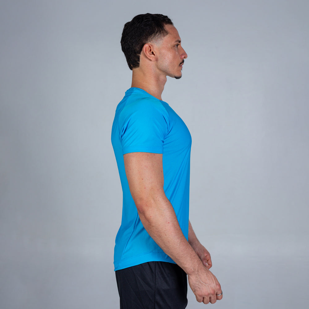 Camiseta Dry Fit Rux Azul Sea