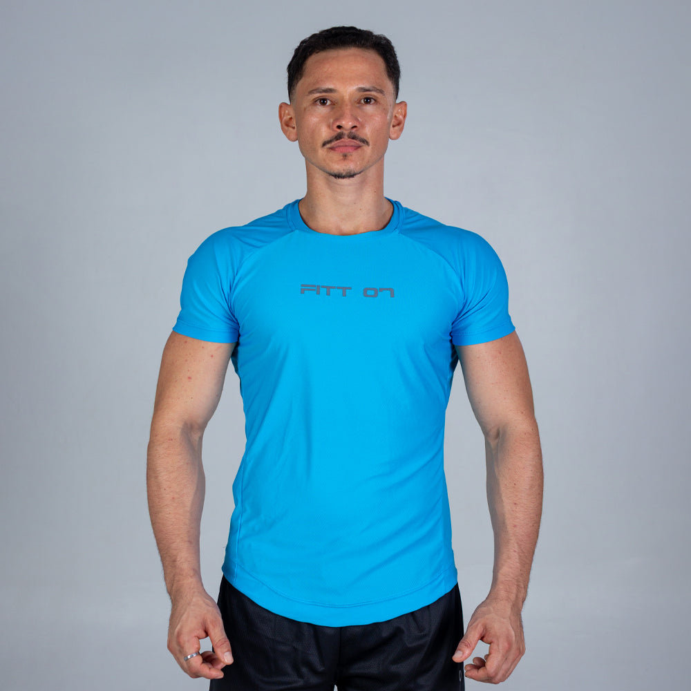Camiseta Dry Fit Rux Azul Sea