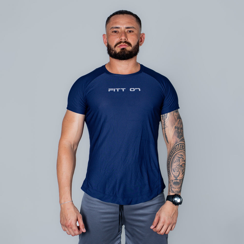 Camiseta Dry Fit Rux Azul Space