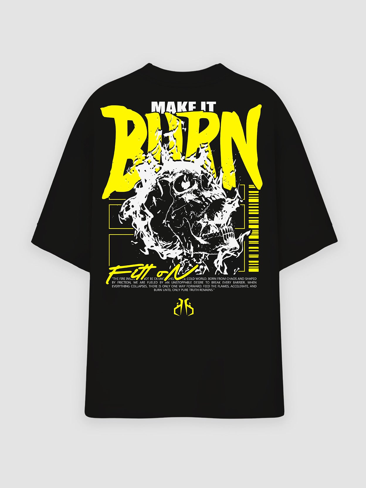 Camiseta Oversized Burn